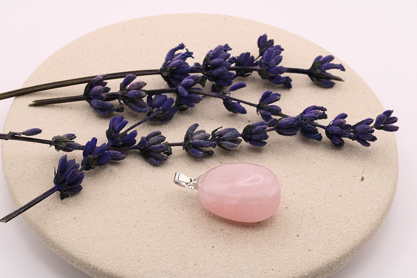 Pendentif pierre roulée en pierres naturelles