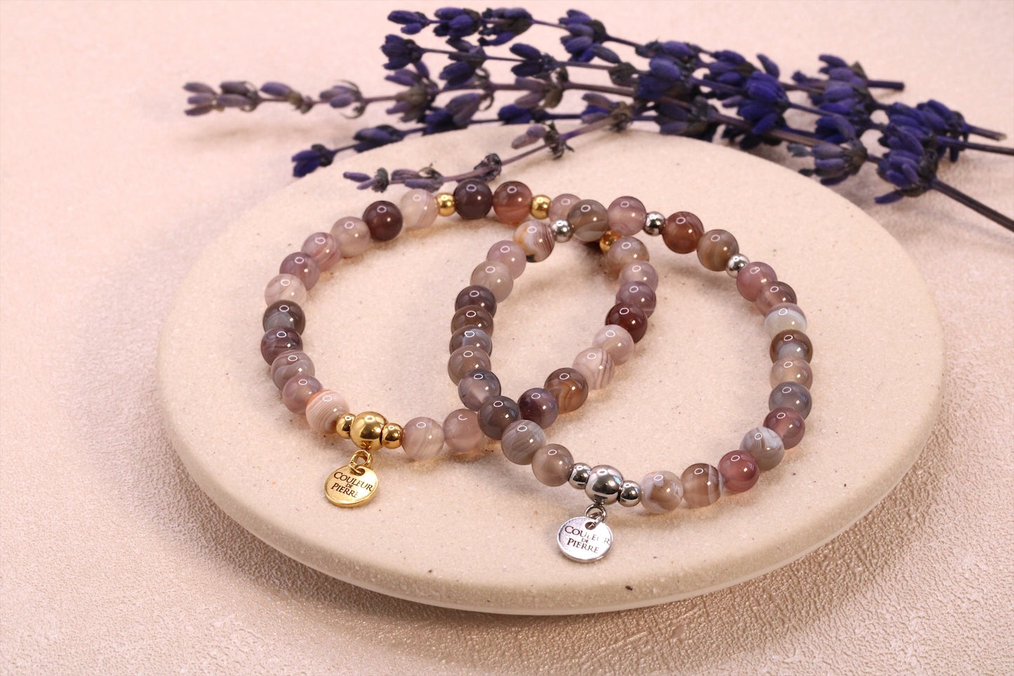 Bracelet Agate Botswana