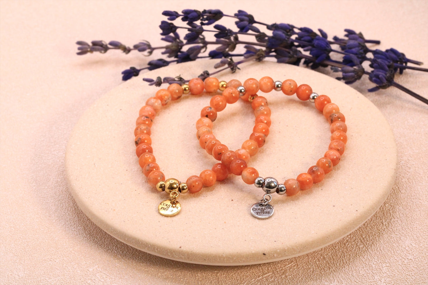 Bracelet Calcite Orange
