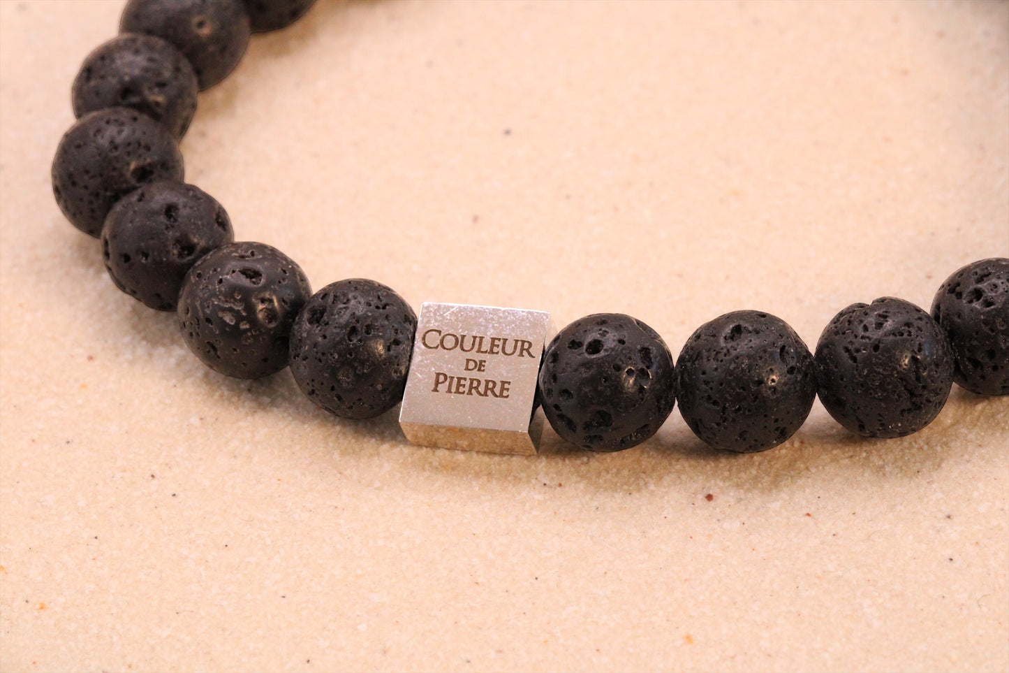 Bracelet Pierre de Lave